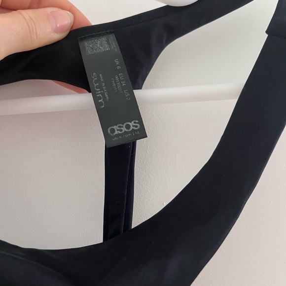 asos high rise thong (swim) - Picture 2 of 2